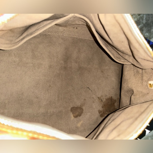 Louis Vuitton Authentic Courtney Black Murakami Studded Bag - Picture 11 of 16